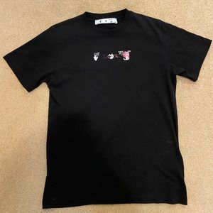 Off White Acrylic Arrow Slim Tee